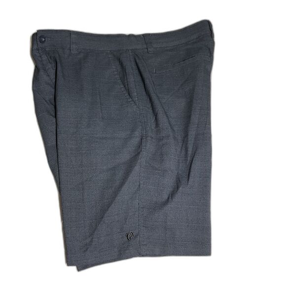 Hang Ten Men's Black Hybrid Board Shorts 10" Inseam - Picture 4 of 11